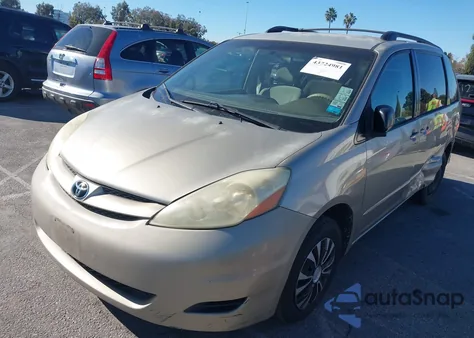 2006 Toyota Sienna Le из США, поврежденный, VIN 5TDZA23CX6S457717